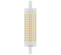 OSRAM Lampada LED LED Line con attacco retrofit R7s, 19 W / 2452 lm, luce bianca fredda e trasparente con 4000 K, non dimmerabile. IP20, vetro senza piombo, diametro 28 mm, EEK E.