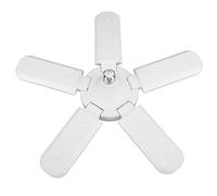 Lampadina LED per Garage Ultra Luminosa da 8000 Lm con 5 Pannelli Regolabili, Luce Diurna a Risparmio Energetico 6500 K, E26 E27 100 W 85-265 V, Installazione Semplice per