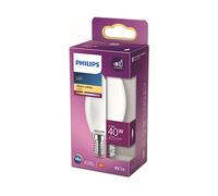 Philips Lampadina candela smerigliata a filamento 40 W B35 E14