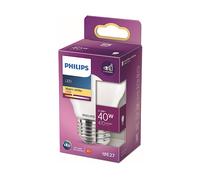 Philips - Led Oliva E Sfera 4,3 W 40 W E27 Luce Bianca Calda Philips