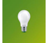 Philips LED UltraEfficient Lampadina Goccia, Classe di Efficienza Energetica A, attacco E27, equivalente a 60W, smerigliata, Luce Bianca Calda 2700K, confezione da 6