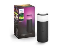 Philips Hue White and Color ambiance Calla Paletto Smart Esterno Nero in Alluminio Estensione (alimentatore non incluso) Basso voltaggio