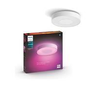 Philips Hue White and Color Ambiance Xamento,Plafoniera Smart, Media, Bluetooh, 33.5 W, Bianca