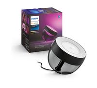 Philips Hue White and Color Ambiance Iris Lampada da Tavolo Smart Led, Bluetooth, Dimmerabile, LED Integrato, 8 W, Nero