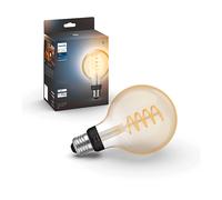 Philips Hue White Ambiance Filament G93, Lampadina LED a filamento E27 | Luce bianca da calda a fredda, 7 W, Dimmerabile, Smart Home, Stile vintage, Controllo via bluetooth