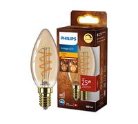 LAMPADINA LED PHILIPS Lampadina Candela,3W, 2200K, E14