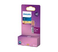 LAMPADINA LED PHILIPS Lampadina candela trasparente a filamento,1W, 2700K, E14