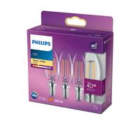 LAMPADINA LED PHILIPS Lampadina LED B35,4W, 2700K, E14