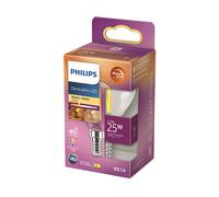 LAMPADINA LED PHILIPS Oliva e Lustre,2W, 2700K, E14