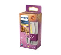 LAMPADINA LED PHILIPS Oliva e Lustre,2W, 2700K, E14