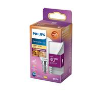 LAMPADINA LED PHILIPS Oliva e Lustre,3W, 2700K, E14