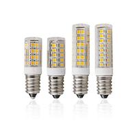 Lampadina LED può essere regolata luce bianca fredda Ceramica E14 LED Luce 2835 220V 12W 9W 7W 5W LED Corn LED Lampadina Lampadario natalizio a lume di candela (Color : Cold White, Size : 5W 33LEDs)