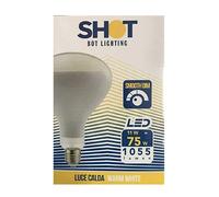 LAMPADINA LED RIFLETTORE R125 11W DIMMERABILE LUCE CALDA FARETTO ATTACCO STANDAR