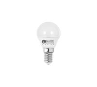 LAMPADINA LED SILVER ELECTRONICS ECO 5 W 436 lm 6000 K, Argento, Bianco
