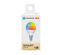 Lampadina LED Smart E14 G45 WiFi 6.5W RGB +2700K-6500K Controllo da
