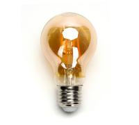 lampadina led filamento ambrata a60 8w attacco e27 850 lumen 2200k luce calda d60h105mm angolo 360 equivale 63w incadescenza