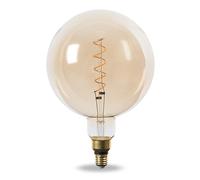 Lampadina Led Vintage a Filamento E27 G200 4W decorativa Bianco caldo 2200K Novaline