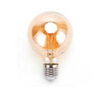 Lampadina Led Vintage a Filamento E27 G80 a globo 8W Bianco caldo 2200K Aigostar