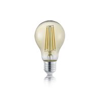 LAMPADINA LED WIRE GOCCIA AMBRA 4W, 470LUMEN, 2.700K D.6CM H. 10,7CM