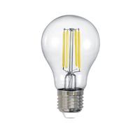 LAMPADINA LED WIRE GOCCIA TRASPARENTE TEMPERATURA DI COLORE REGOLABILE CON INTERRUTTORE 7W, 806LUMEN, 2.200K-2.700K-3.000K D.6CM H. 10,5CM
