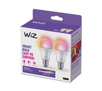 WiZ,Bulb,8,5W,2200-6500 (RGB),A60,E27,2 pcs lightsource