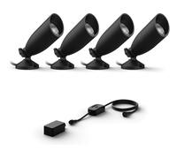 LAMPADINA LED WIZ Set base con 4 faretti antracite