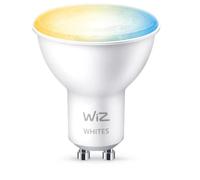 Lampadina LED WiZ smart Wi-Fi GU10 4,7 W Bianco