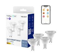 LAMPADINA SMART YEELIGHT W1 GU10 Bianco caldo, WLAN, comp. Alexa e Google, Sì, 350 lumen, 2700 K