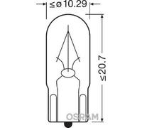Lampadina, Luce abitacolo OSRAM 2840