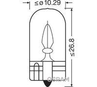 Lampadina, Luce abitacolo OSRAM 2841