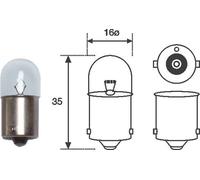 lampadina, luce di posizione posteriore