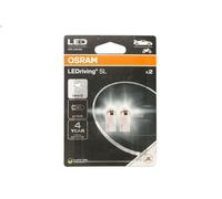 OSRAM LEDRIVING SL W5W COOL WHITE 6000K 2 LAMPADE 2825 TUTTO VETRO TARGA FRECCIA