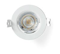 Nedis SmartLife Deckenleuchte Wi-Fi | Warm bis kühlen weiß | Rund | Durchmesser: 52 mm | 68-74 mm | 360 lm | 2700 -