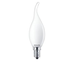 Lampadina oliva a fiamma Philips 2.2W 2700K attacco E14 INCN25G2