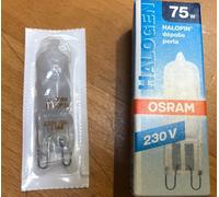 Lampadina Osram Halopin 66675 75W G9 Made In Germania 1050Lm 2000H [EEK: G]