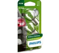 Philips 12498LLECOB2 BA15s LongLife EcoVision P21W Lampadina del faro x1