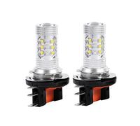 Lampadina per Faretto a LED H15 Lampada per Luce Diurna a LED a 16 Chip 2 Pezzi Lampadine a LED Bianco da 80 W Lampada per Luce H15