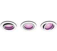 Philips Hue White & Color Ambiance Centura lampada a incasso, set da 3, GU10, 8720169319097, Hue White & Color Ambiance Centura; Hue White & Color Ambiance; Hue; Centura [Lampade per Interni > Punti Luce e Faretti]