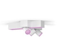Philips Hue Centris White & Color Ambiance lampada a croce a 3 elementi, dimmerabile, 16 milioni di colori, controllabile tramite app, compatibile con Amazon Alexa, bianco