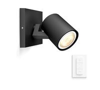 Philips Hue Runner, faretto LED a 1 luce, interruttore dimmer, nero Philips Hue