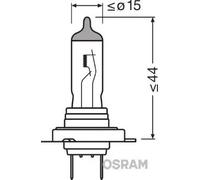 Osram 62261SBP Lampada Auto, Alogena