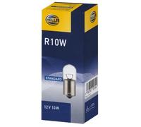 HELLA 8GA 002 071-131 Lampadina - R10W - Standard - 12V - 10W - Tipo zoccolo: BA15s - Scatola - Quantità: 10