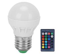 Lampadina RGB Lampadina LED Che Cambia Colore 3W E27 Lampadina Intelligente con Telecomando Lampadine a LED Illuminazione D'atmosfera per la Decorazione Domestica