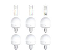 Lampadina ricaricabile con telecomando, lampadina E26 Smart RGB che cambia colore, senza fili per lampadina a LED non ha alimentata E26
