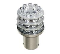 Lampadina singola Multi-Led 36 Led 12V P21/5W BAY15d ROSSO