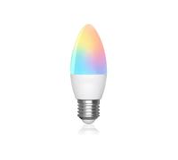 LAMPADINA SMART AIGOSTAR WB C37 E27 Wi-Fi 6,5W Multicolore, Wi-Fi, Bluetooth, Amazon Alexa, Sì, 555 lumen