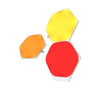 LAMPADINA SMART NANOLEAF NL42-0001HX-3PK Pannelli luminosi esagonali, 3 pezzi, Wi-Fi, comp. Alexa, Google, Siri, 710 lumen