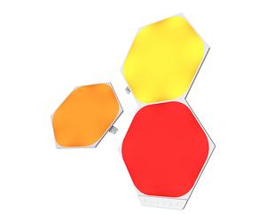 LAMPADINA SMART NANOLEAF NL42-0001HX-3PK Pannelli luminosi esagonali, 3 pezzi, Wi-Fi, comp. Alexa, Google, Siri, 710 lumen