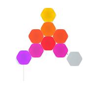 LAMPADINA SMART NANOLEAF Shapes Hexagons 9 pannelli, Wi-Fi, comp. Alexa, Google, Siri, Dimmerabile