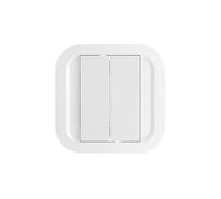 Nod On CWS-2-1-01 EnOcean Wall Switch Interruttore da Parete Wireless, Bianco Leggero